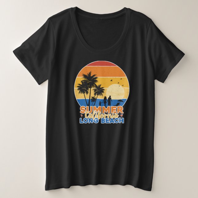 Playa larga de verano de California-66594 (Anverso del diseño)