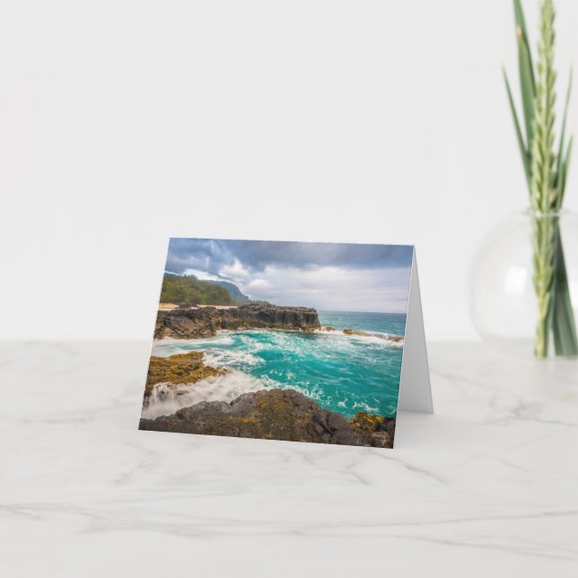 Playa Lumaha'i, Kauai, Hawaii (Anverso)