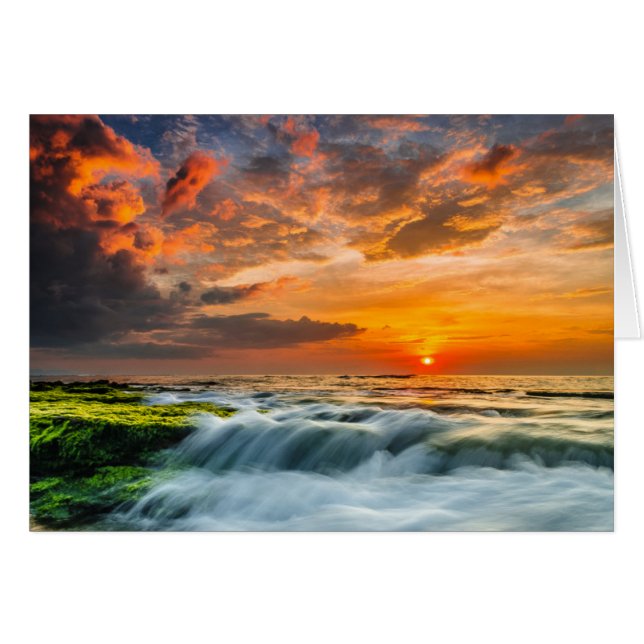 Playa Manyar Al Amanecer (Anverso (Horizontal))