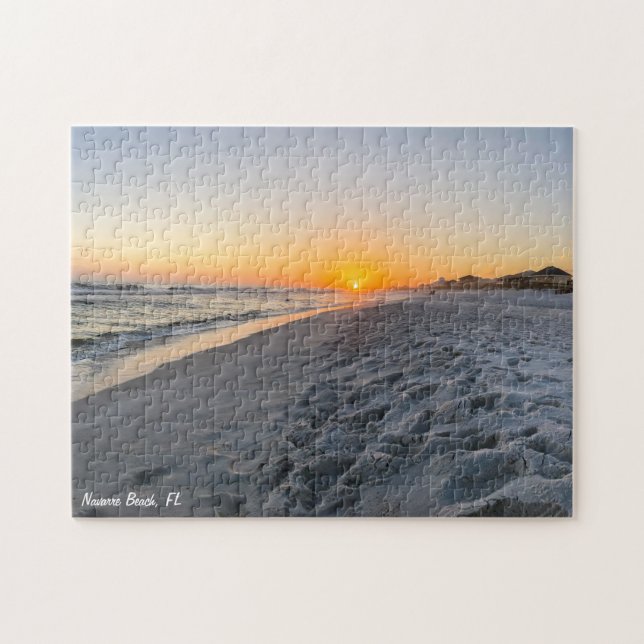 Playa Navarre Florida Puzzle Jigsaw Puente de Puen (Horizontal)
