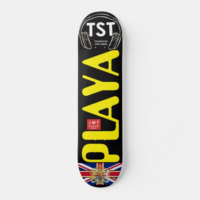 PLAYA OFICIAL RU Skateboard (Anverso)