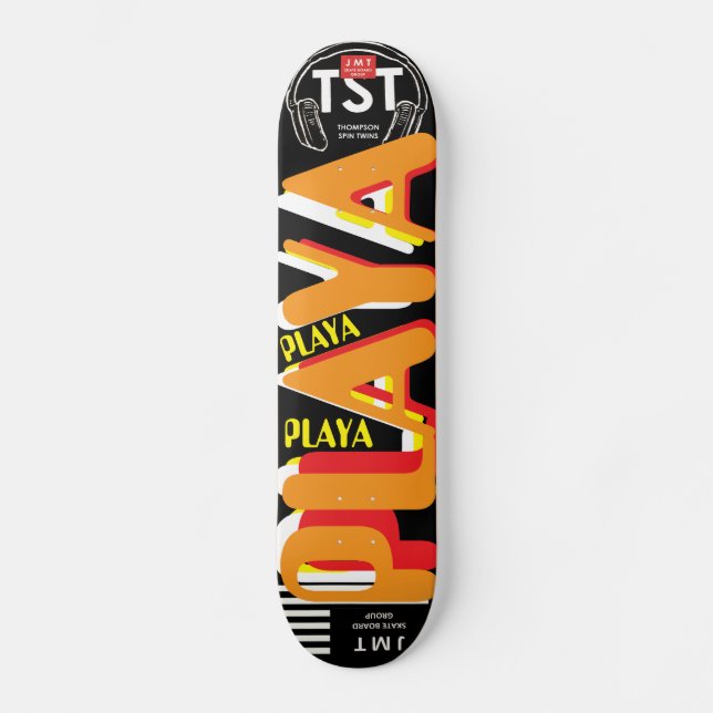 PLAYA OFICIAL  UK Skateboard (Anverso)