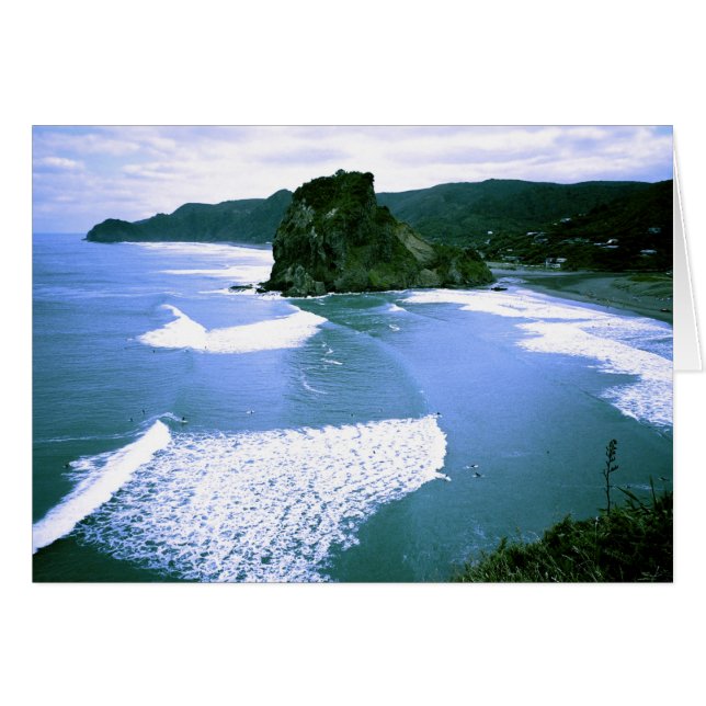 Playa Piha Surf (Anverso (Horizontal))