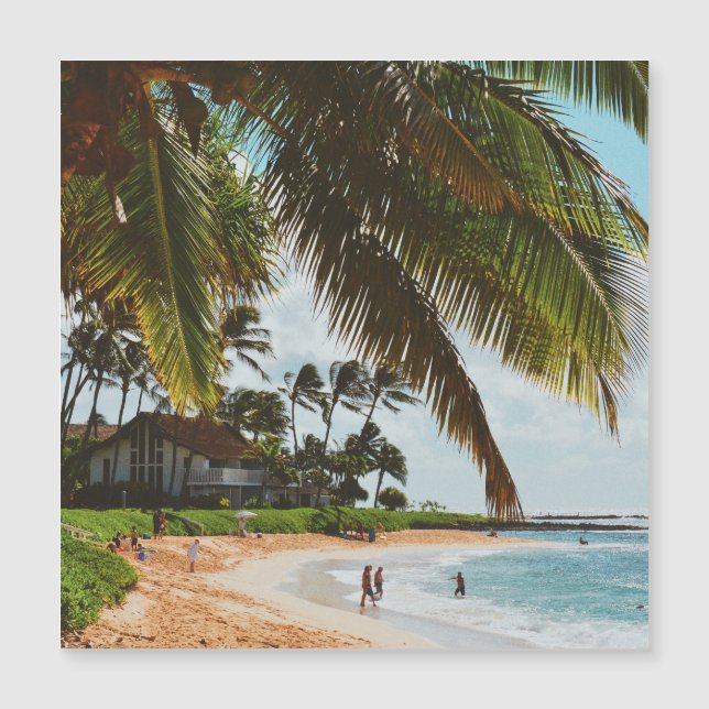 Playa Poipu - Isla de Kauai - Hawái (Anverso)