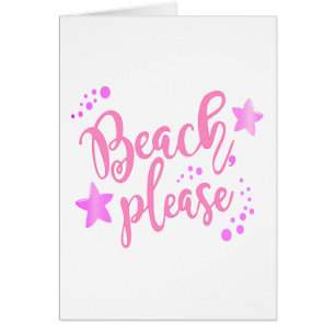 Playa Por favor rosa