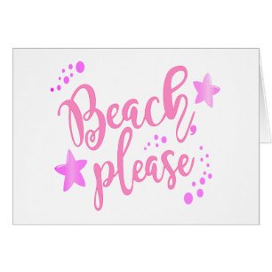 Playa Por favor rosa
