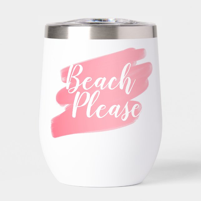Playa Por Favor Rosa Rubor Playa (Frente)