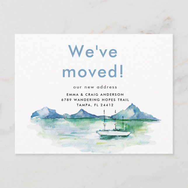 Playa que hemos movido postal (Anverso)