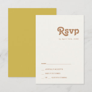 Playa Retro   Tarjeta RSVP Gold