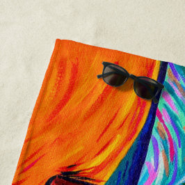 Playa Starry Sunset Beach Toalla de Chica de Florida