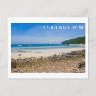 Playa Thian Tailandia postal de atractivo turístic