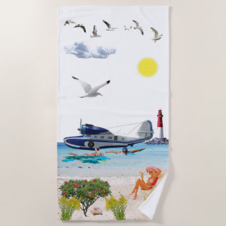 Playa Toalla de la aventura del hidroavión