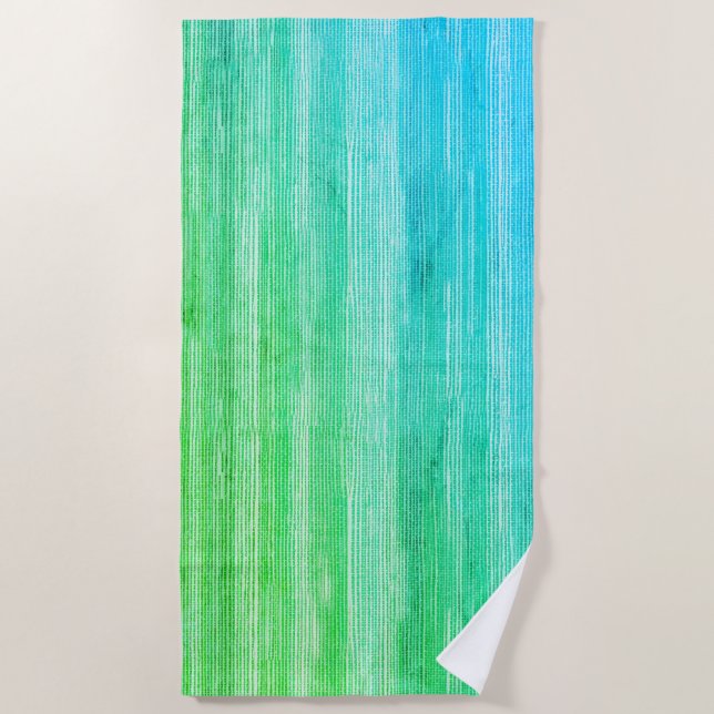 Playa Toalla de Neon Beach Tropical Seagrass (Anverso)