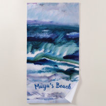 Toalla de piscina Blue Ocean Beach - PERSONALIZAR