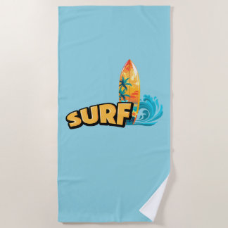 Playa Toalla de surf para amantes del surf