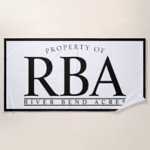 Toalla PERSONALIZADA del apellido de la TOALLA de