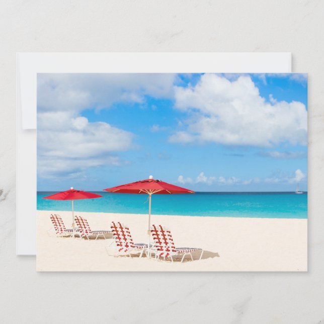 Playa tropical (Anverso)