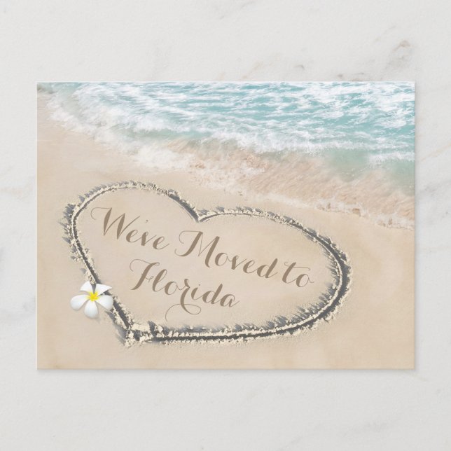 Playa Tropical Nueva dirección Invitación de movim (Anverso)