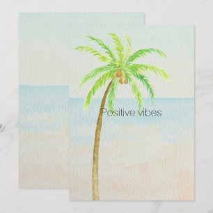 Playa Tropical Palm Tree Ocean