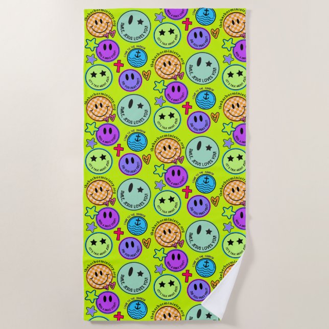 Playa Ven A La Toalla De Sonrisa Del Puerto (Anverso)