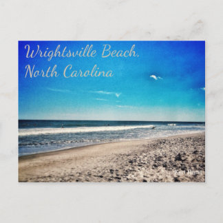 Playa Wrightsville, tarjeta postal NC