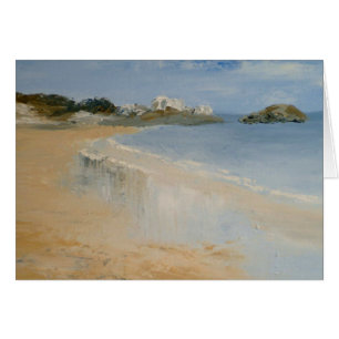 Playa y arena mojada