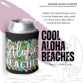 ¡Playas de Aloha! Enfriador de latas
