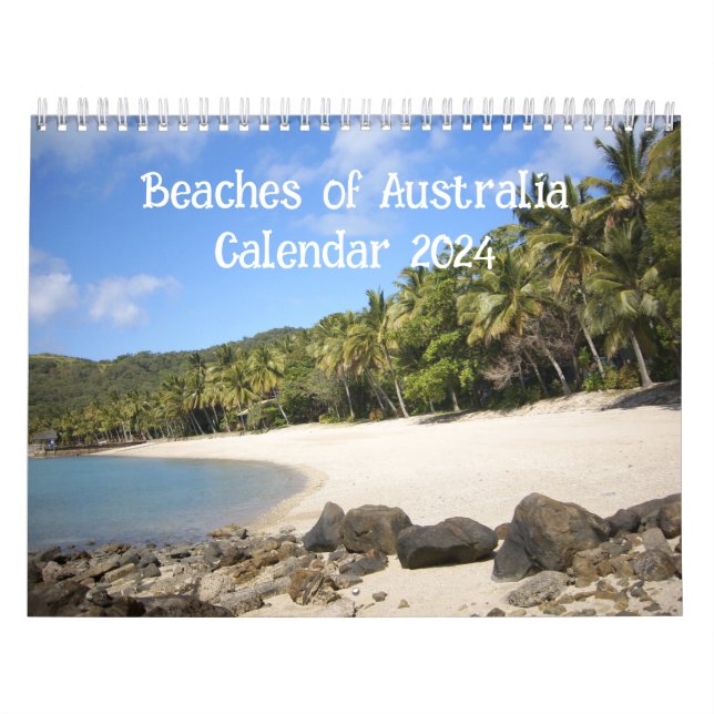 Playas de Australia Calendario 2024 (Tapa)