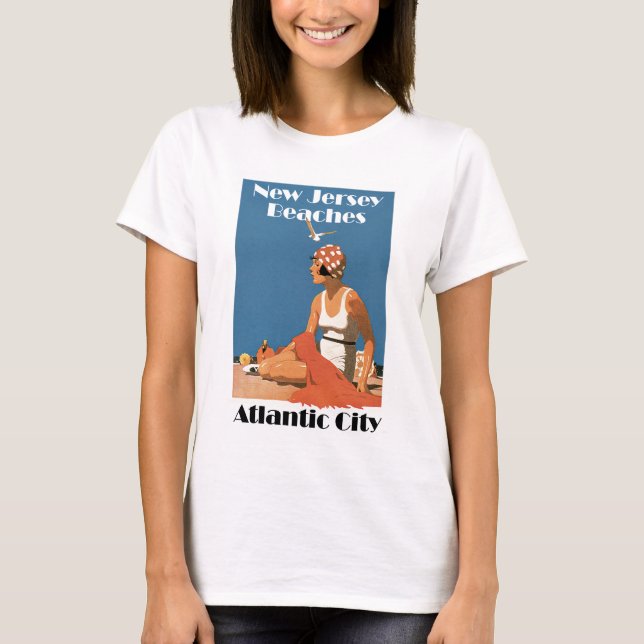Playas de Nueva Jersey ~ Atlantic City (Anverso)