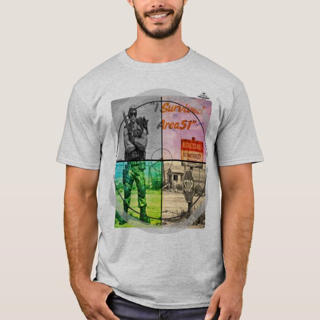 Playera Area51 -I survived Area51 (Anverso)