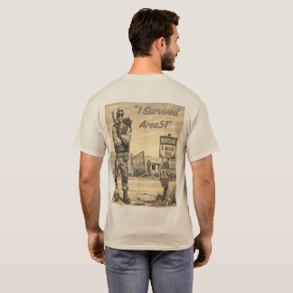 Playera Area51 -I survived Area51