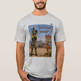 Playera Area51 -I survived Area51