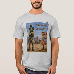 Playera Area51 -I survived Area51
