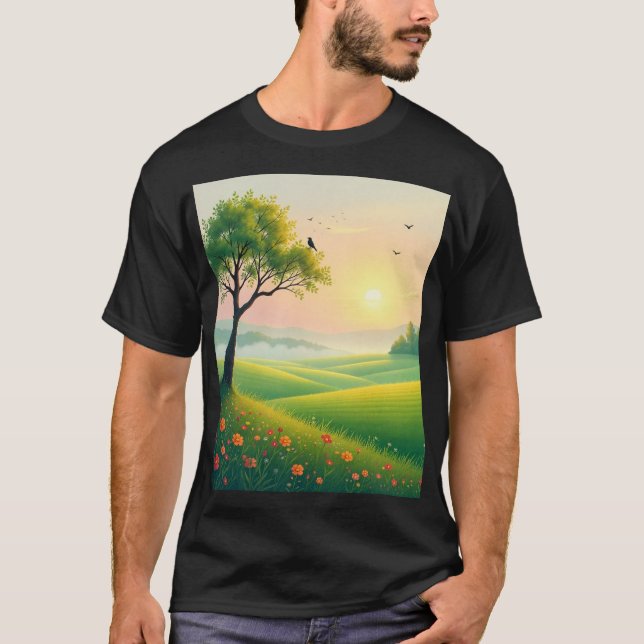 Playera Básica Oscura (Anverso)