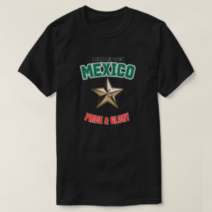 Playera Básica Oscura Edición Orgullo Nacional Méx