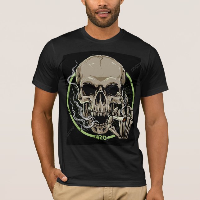 Playera básica para hombre (Anverso)