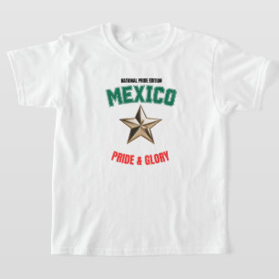 Playera básica para niños Edición Orgullo Nacional
