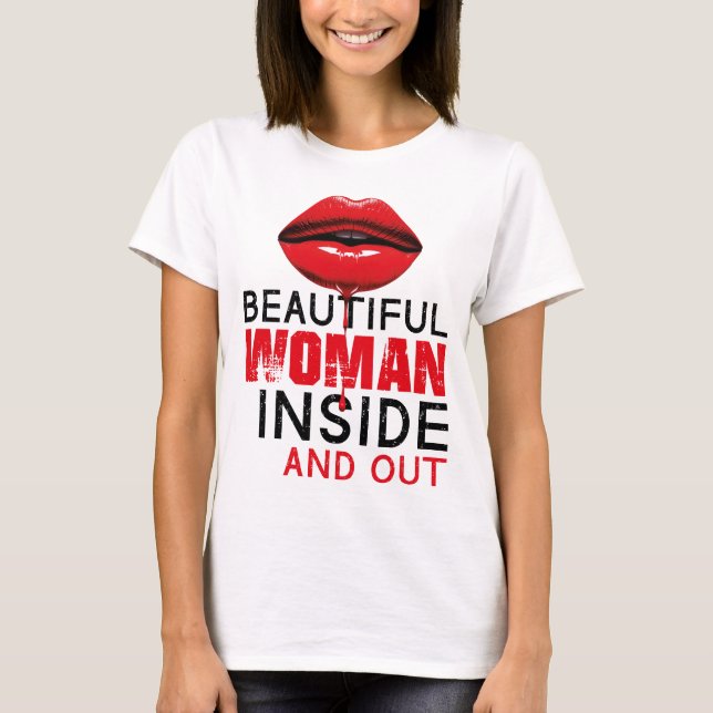 Playera Beautiful Woman (Anverso)