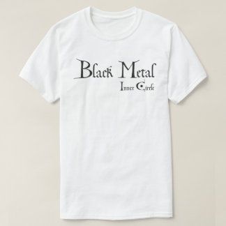 Playera Black Metal Inner Circle (black ink)