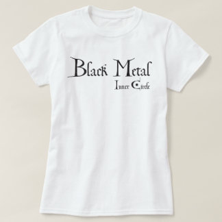 Playera Black Metal Inner Circle (black ink)