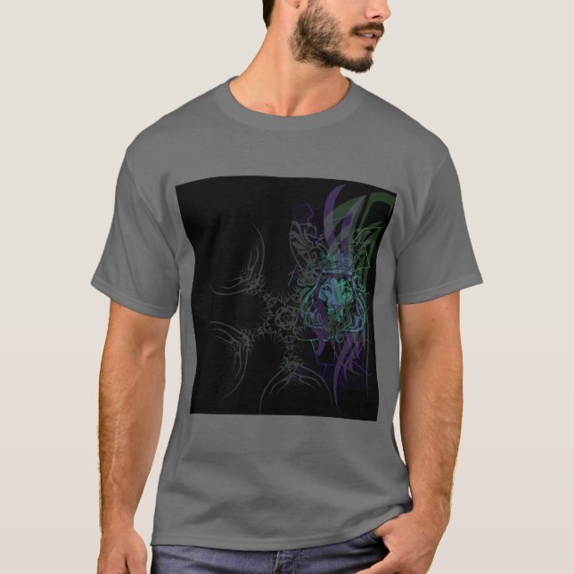 Playera Blessed black  lyon lux li vhggk44 (Anverso)
