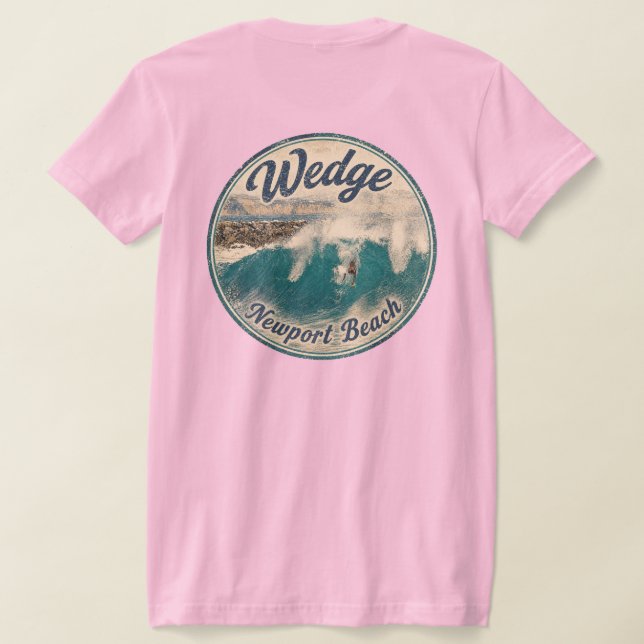 Playera Bodysurfing the Wedge (Mujeres)  (Distribución Reverso )