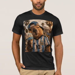  Playera Capibarra Turista Ice cream  Hollywood