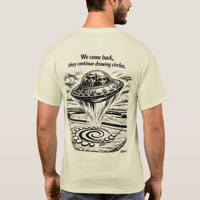 Playera CG17S - Crop Circles (Reverso)