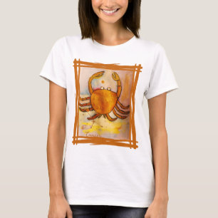 playera con dibujo original zodiaco Cancer