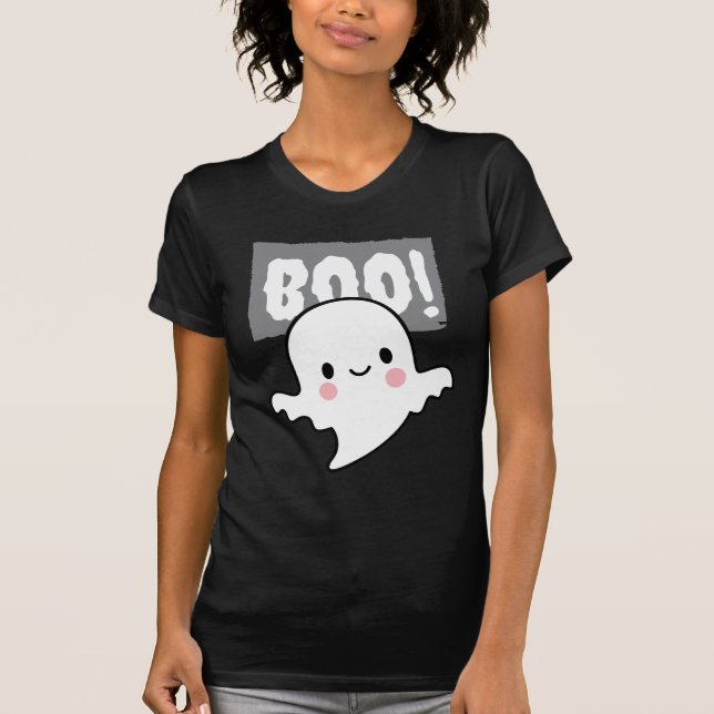 Playera con diseño Halloween  (Anverso)