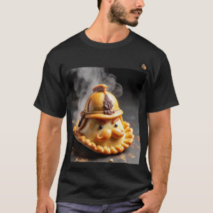 playera con estampado "comandante empanadas"