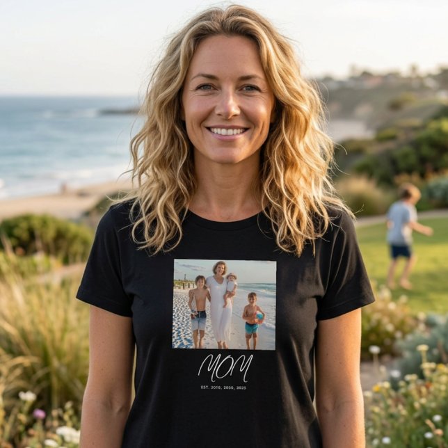 Playera con foto y guión establecido de mamá (Subido por el creador)