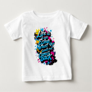 Playera con punto de jersey Eco de la Vida