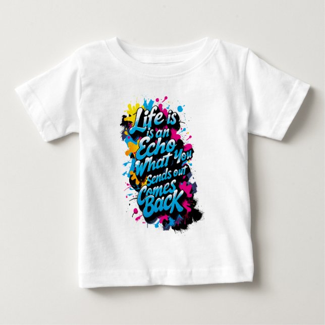 Playera con punto de jersey Eco de la Vida (Anverso)